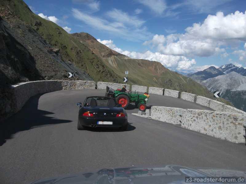 Stau am Stilfser Joch