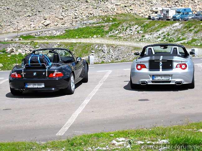 Reisespaß am Furkapass und anderen