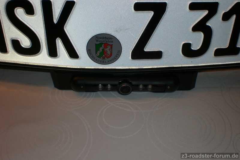 Kamera Nummernschild