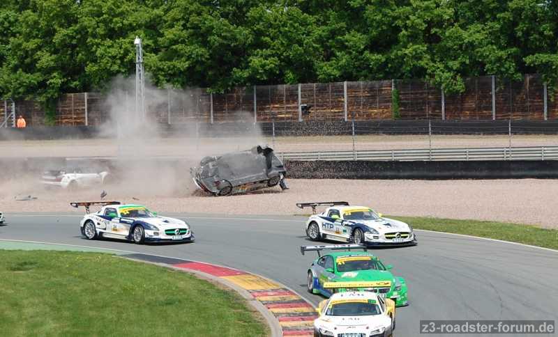 fliegende Traumwagen auf dem Sachsenring