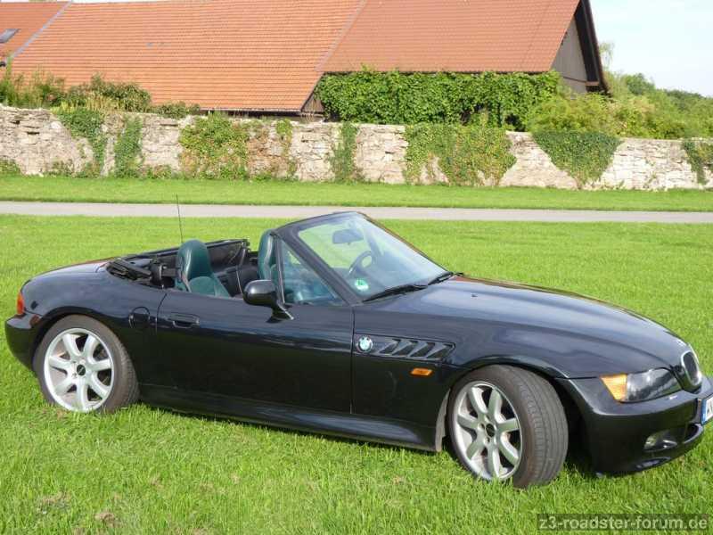 Mein Z3 auf Burg Stettenfels 12.09.2010