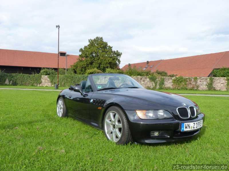 Mein Z3 auf Burg Stettenfels 12.09.2010