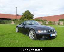 Mein Z3 auf Burg Stettenfels 12.09.2010