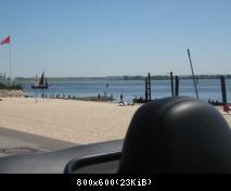 Zetti Wetter an der Elbe