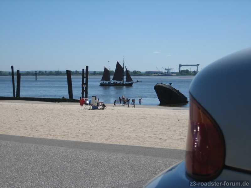 Zetti Wetter an der Elbe