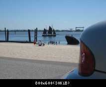 Zetti Wetter an der Elbe