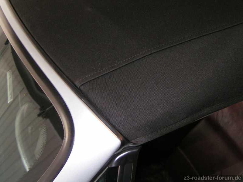 neues Verdeck im Detail 1