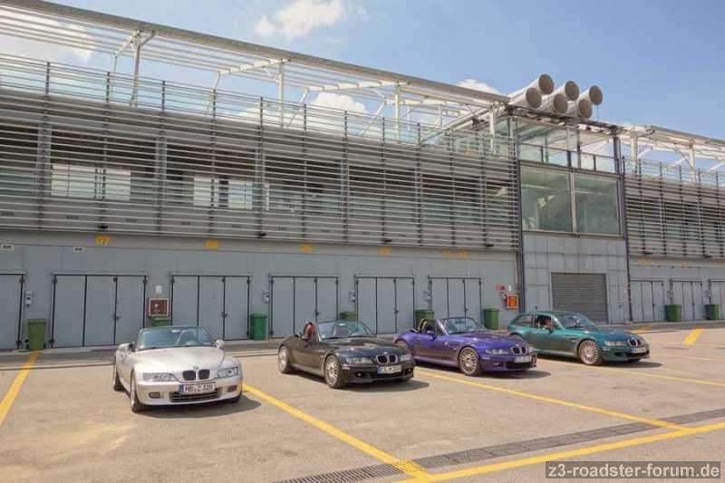Vor den Boxengassen Autodromo di Monza