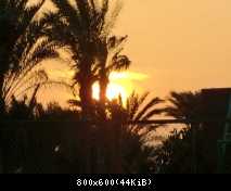 Urlaub Ägypten 2011-Sonnenuntergang