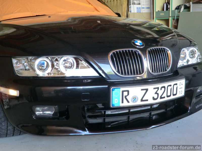 Umbau der Scheinwerfer