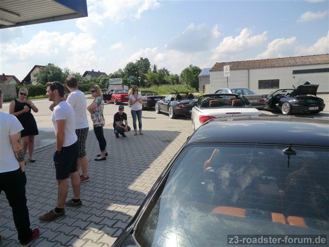 Gestern Ausfahrt mit den BMW-Fachsimplern Regensburg