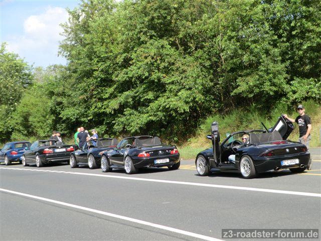 Ausfahrt 11.08 in die CZ.
