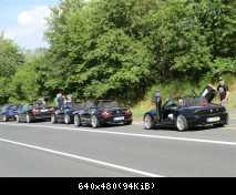 Ausfahrt 11.08 in die CZ.