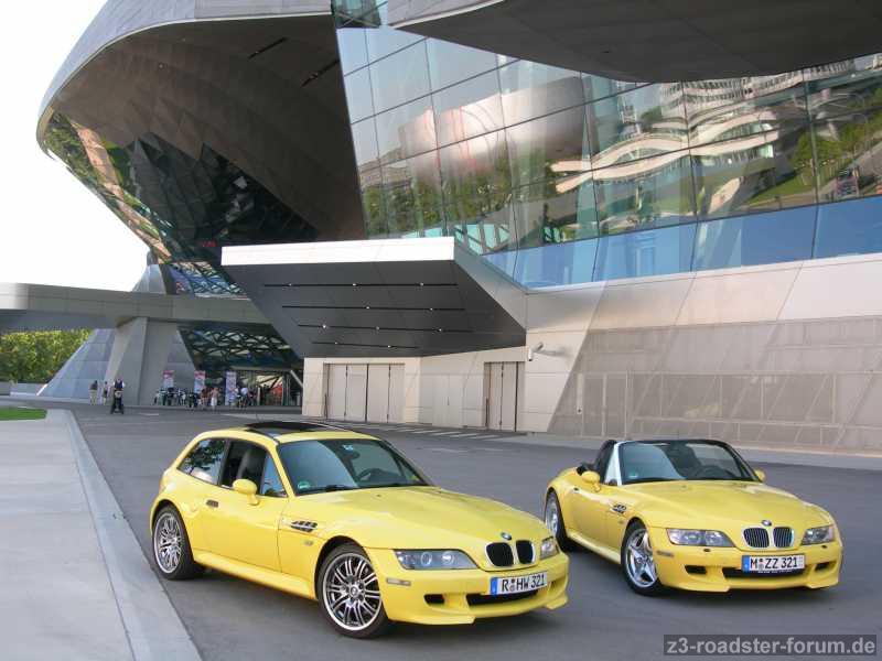 Giftzwerg und Leeroy vor der BMW-Welt