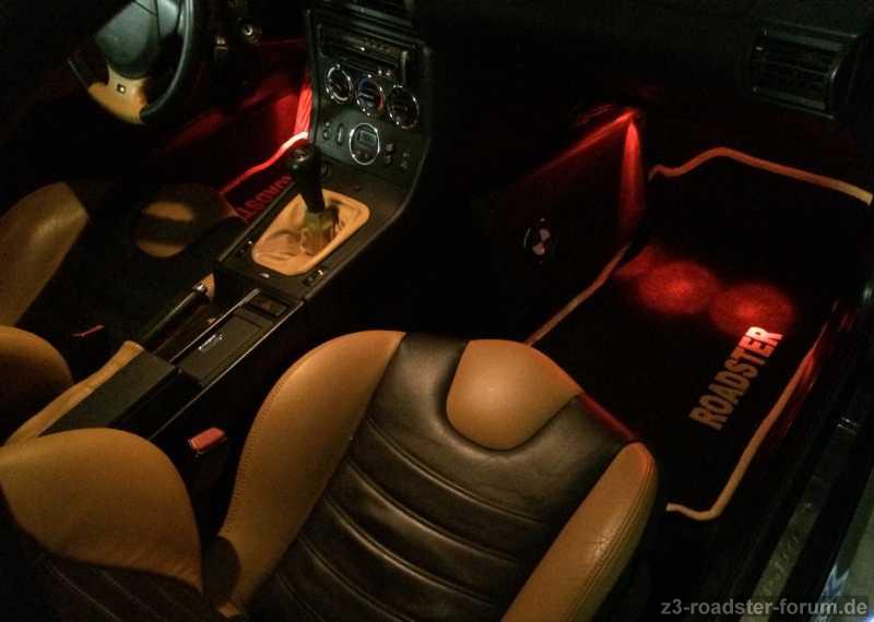 fußbodenbeleuchtung in mein auto