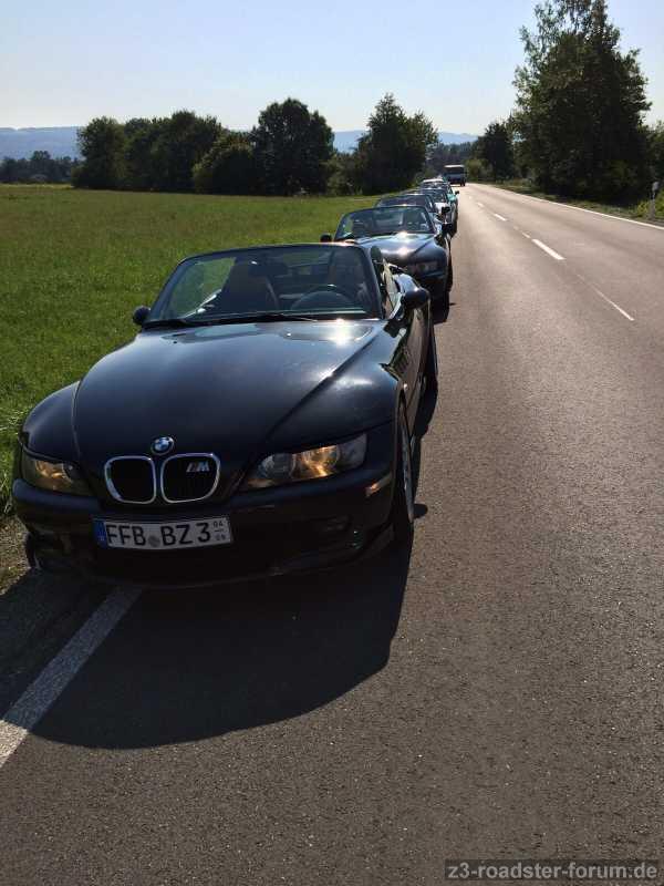 BMW Z3 Treffen auf Schloss Seefeld / Oberbayern