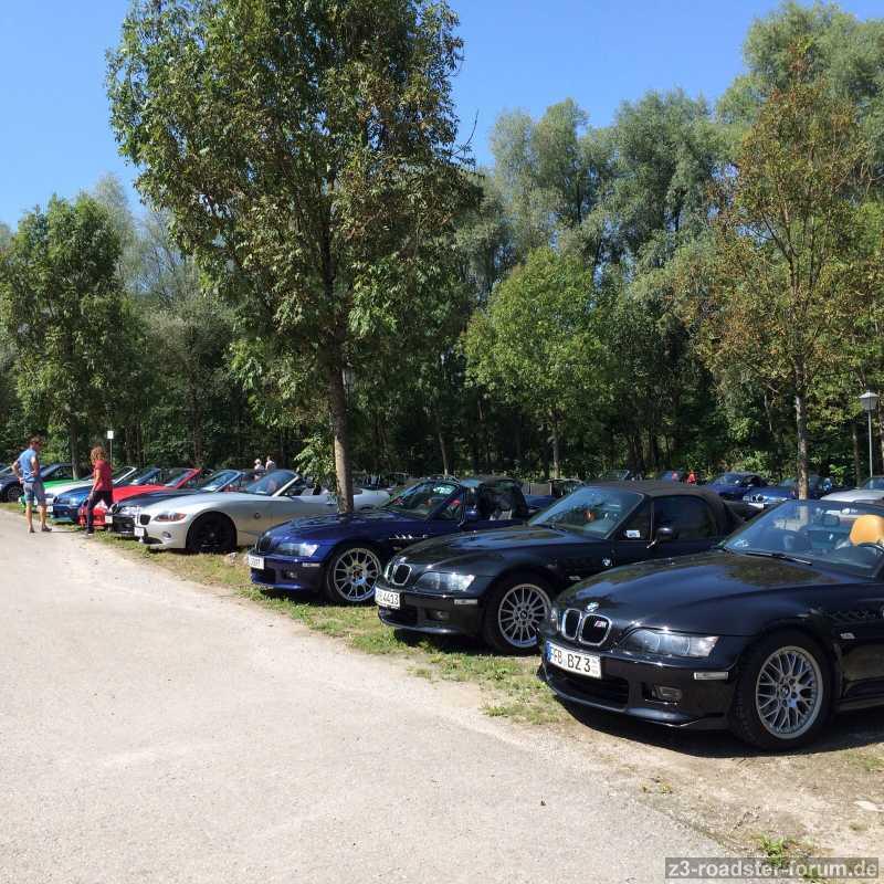 BMW Z3 Treffen auf Schloss Seefeld / Oberbayern 1