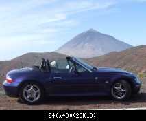 Zetti vor Teide