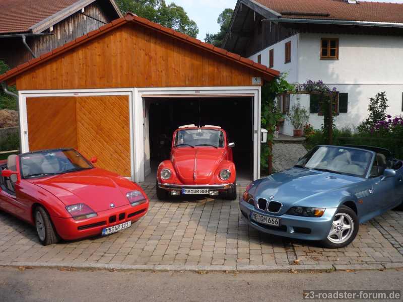 Unser Cabrio-Fuhrpark