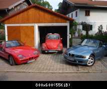 Unser Cabrio-Fuhrpark