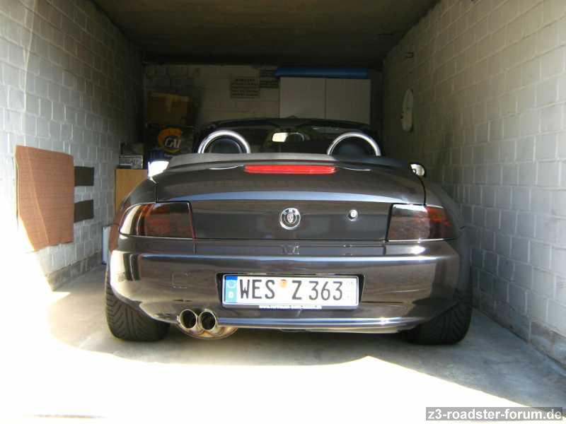 in der Garage