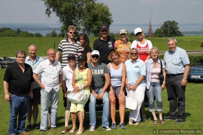 Mit Freunden auf der Seiserhofalm am Chiemsee