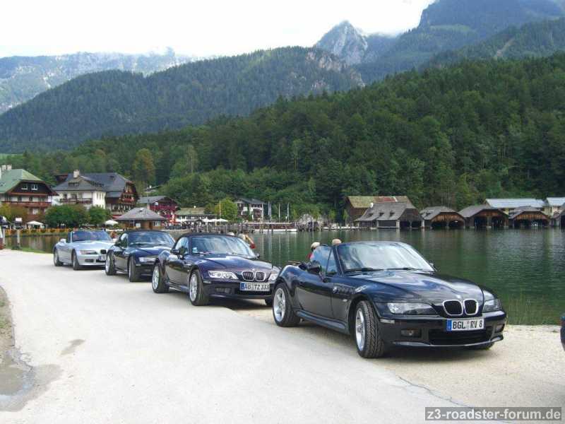 Zetti lauscht dem Echo vom Königsee