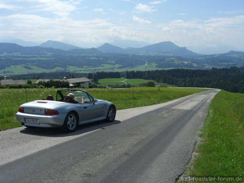 Zetti schaut auf seine Salzburger Heimat