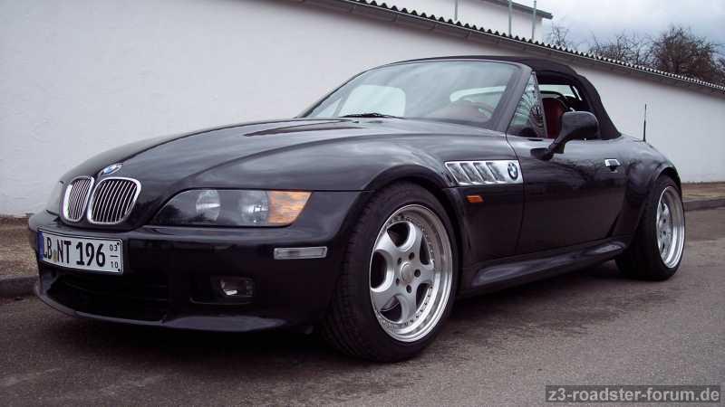 mein Z3 heute mit 17 Zoll Artec ML