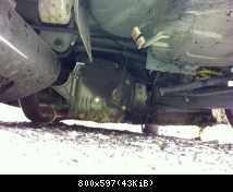 Diff abgerissen, Auspuff ausgehangen