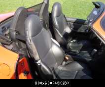 Sportsitze Schwarz/Schwarz