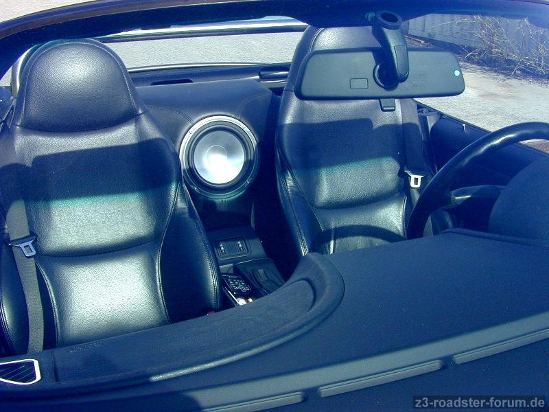 Feines Sub - Woofer Gehäuse im Z3 / '97