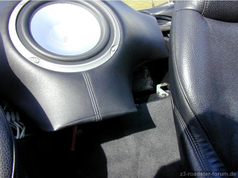 Feines Sub - Woofer Gehäuse im Z3 / '97