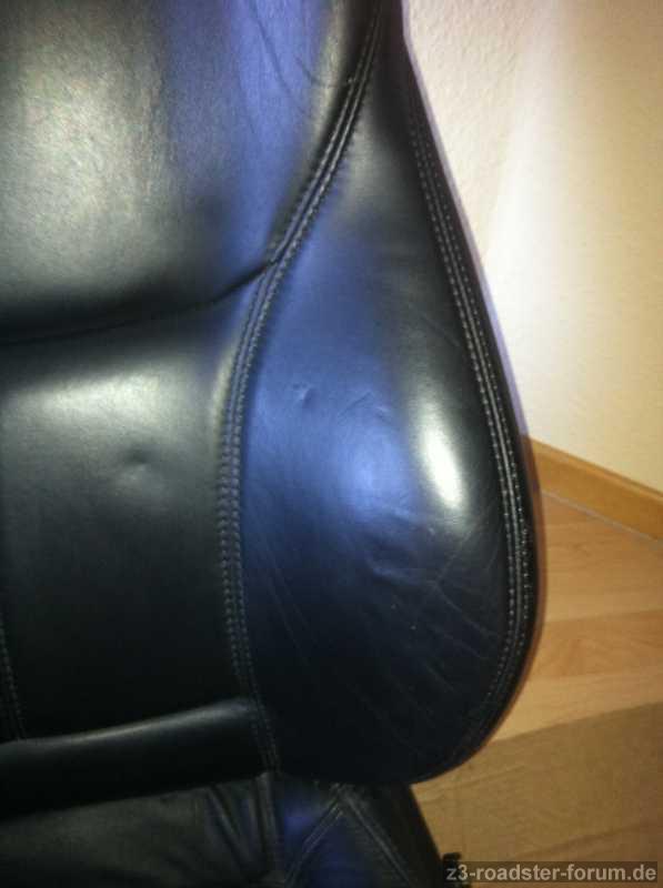 Z3 Fahrersitz in Schwarz zu verkaufen