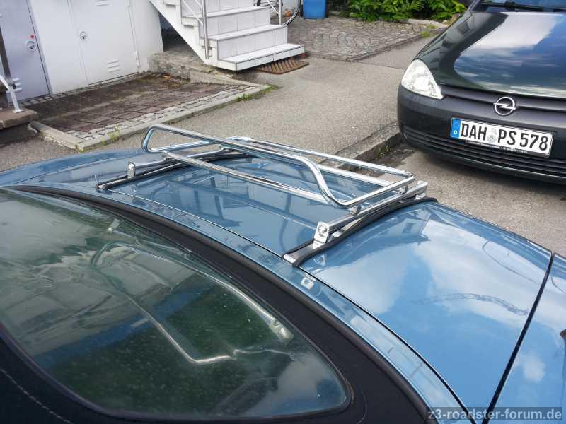 Z3 Hartschale mit Träger ohne Bohrungen in der Heckklappe