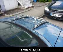 Z3 Hartschale mit Träger ohne Bohrungen in der Heckklappe