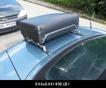 Z3 Hartschale mit Träger ohne Bohrungen in der Heckklappe
