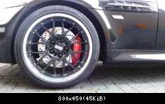 BBS RS-GT, M3 CSL Scheibe, Porsche Sattel, Stahlflex