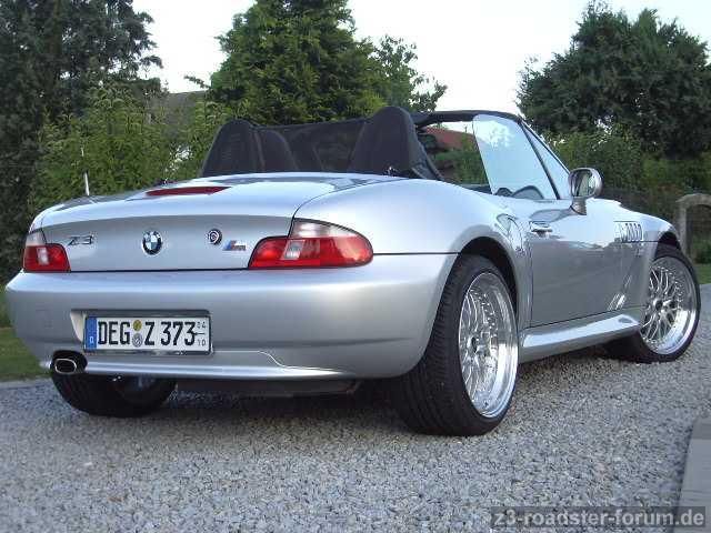 Mein Silberpfeil mit neuen Felgen