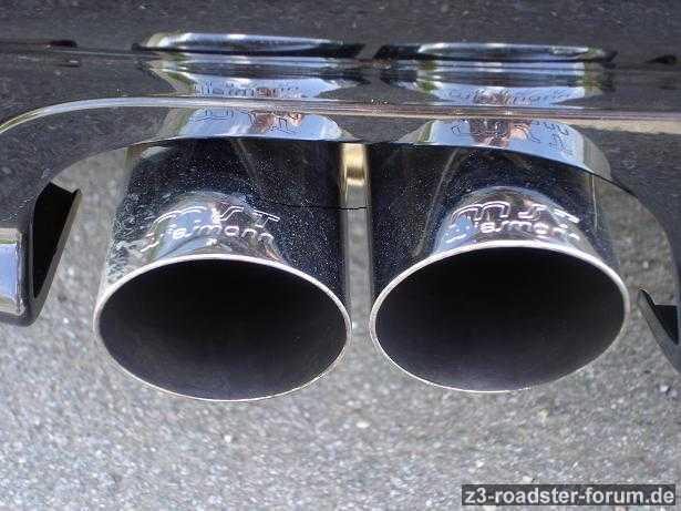 Wiesmann MST Auspuff Made by Eisenmann