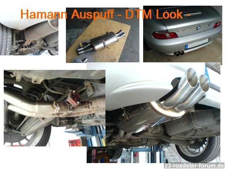 Hamann Auspuff DTM Look