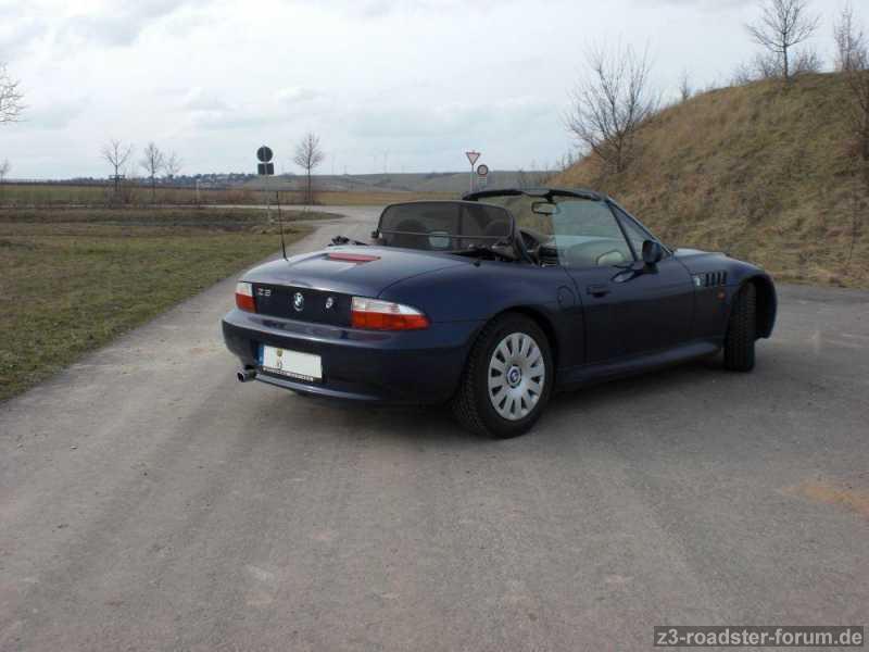 Erste Ausfahrt 2009.... endlich wieder Wetter zum offenen Fahren.... zwar noch Winterreifen, aber jetzt mit  Auspuffblende ;-)
