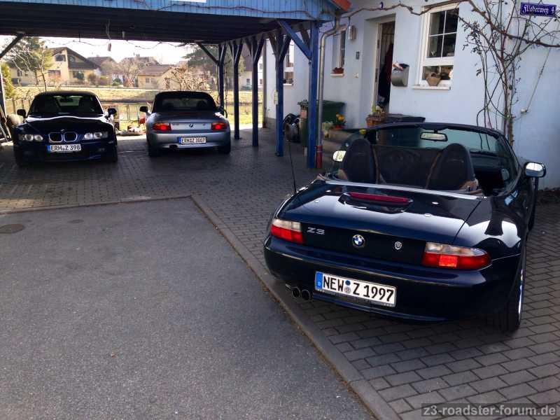 Aktueller Familien(z3)-Fuhrpark