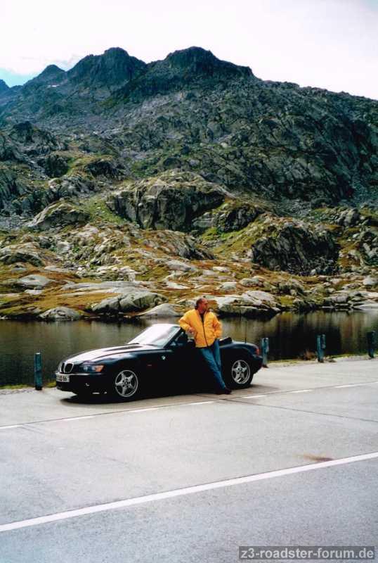 hoch oben auf dem Gotthard