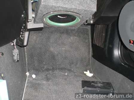 Beifahrer Subwoofer 20er