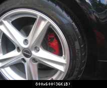 Bremssattel in rot (Bild 2)