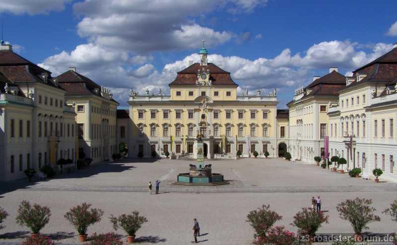 Innenhof Schloss Ludwigsburg
