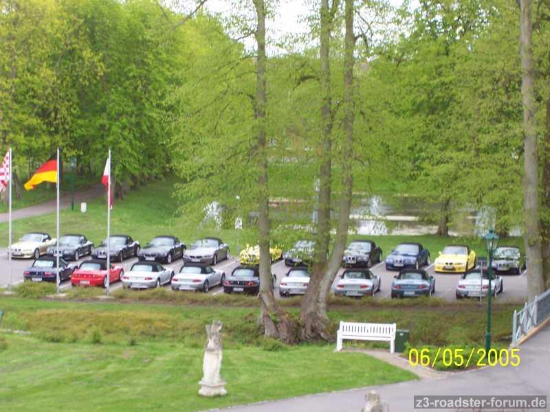Treffen der Z-Roadster-Freunde Tour nach Rügen Mai 2005
