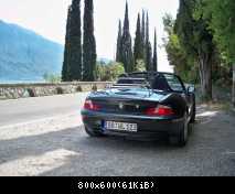 Mit dem Z3 am Gardasee