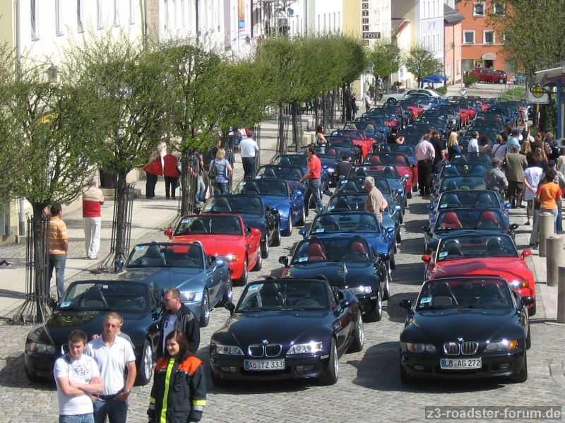 Segnungsstau von Vorne